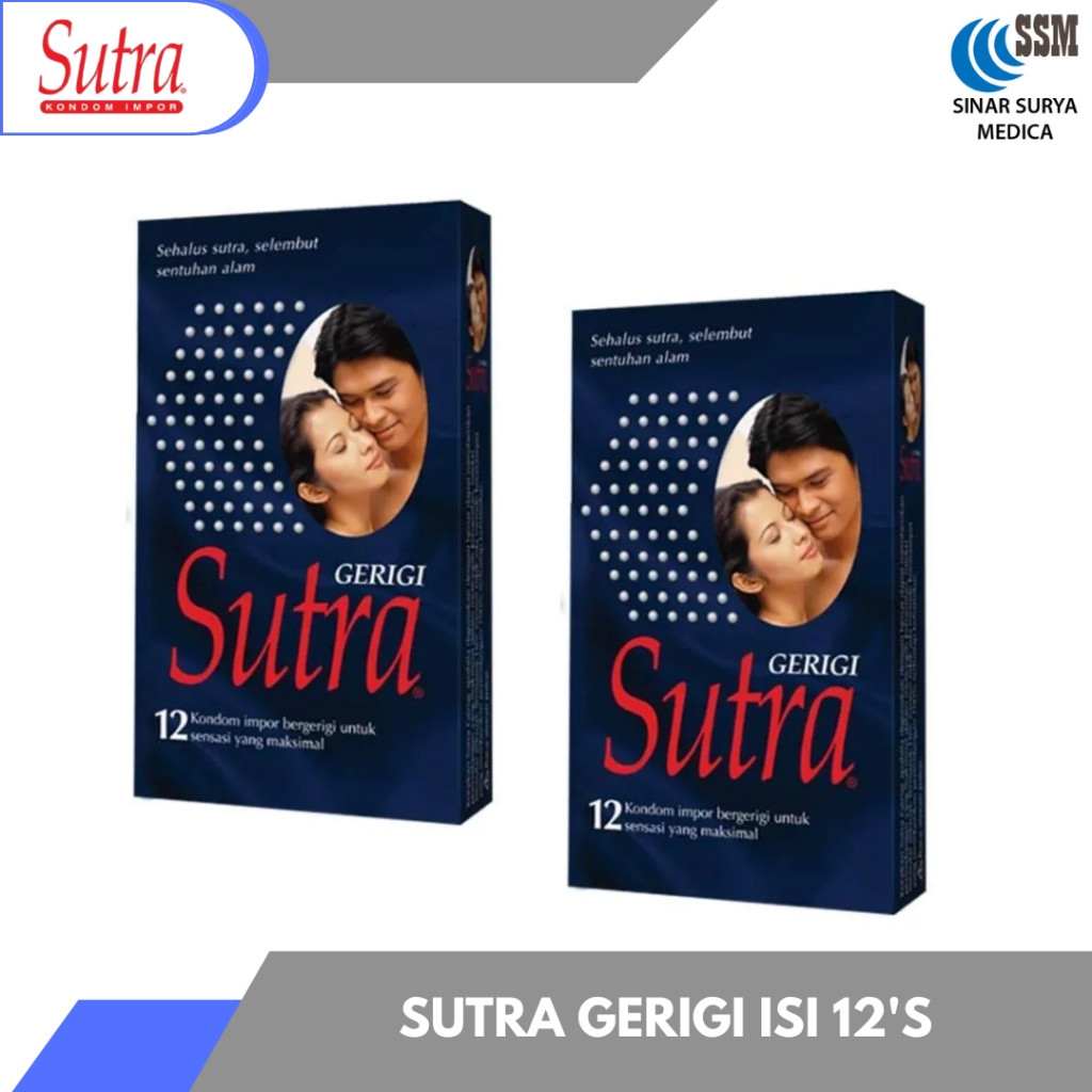 Sutra GERIGI isi 12 / BIRU / Kondom Sutra Bergerigi/Sutra GERIGI isi 12 / BIRU / Kondom Sutra Berger