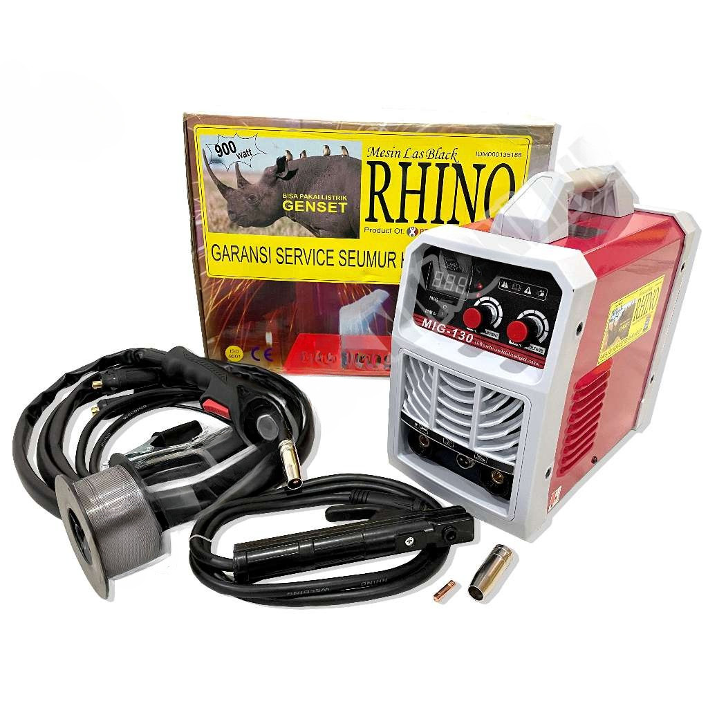 PROGAM Mesin Las RHINO MIG 130 GENERAL  / Travo Las Inverter 130A - Trafo Mesin Las Listrik MIG 130 