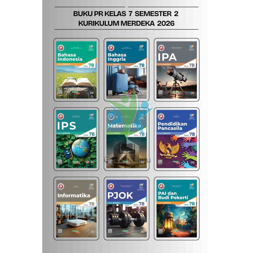 Buku Pr/Lks SMP Kelas 7 Semester 2 Merdeka Intan Pariwara Terbaru 2026