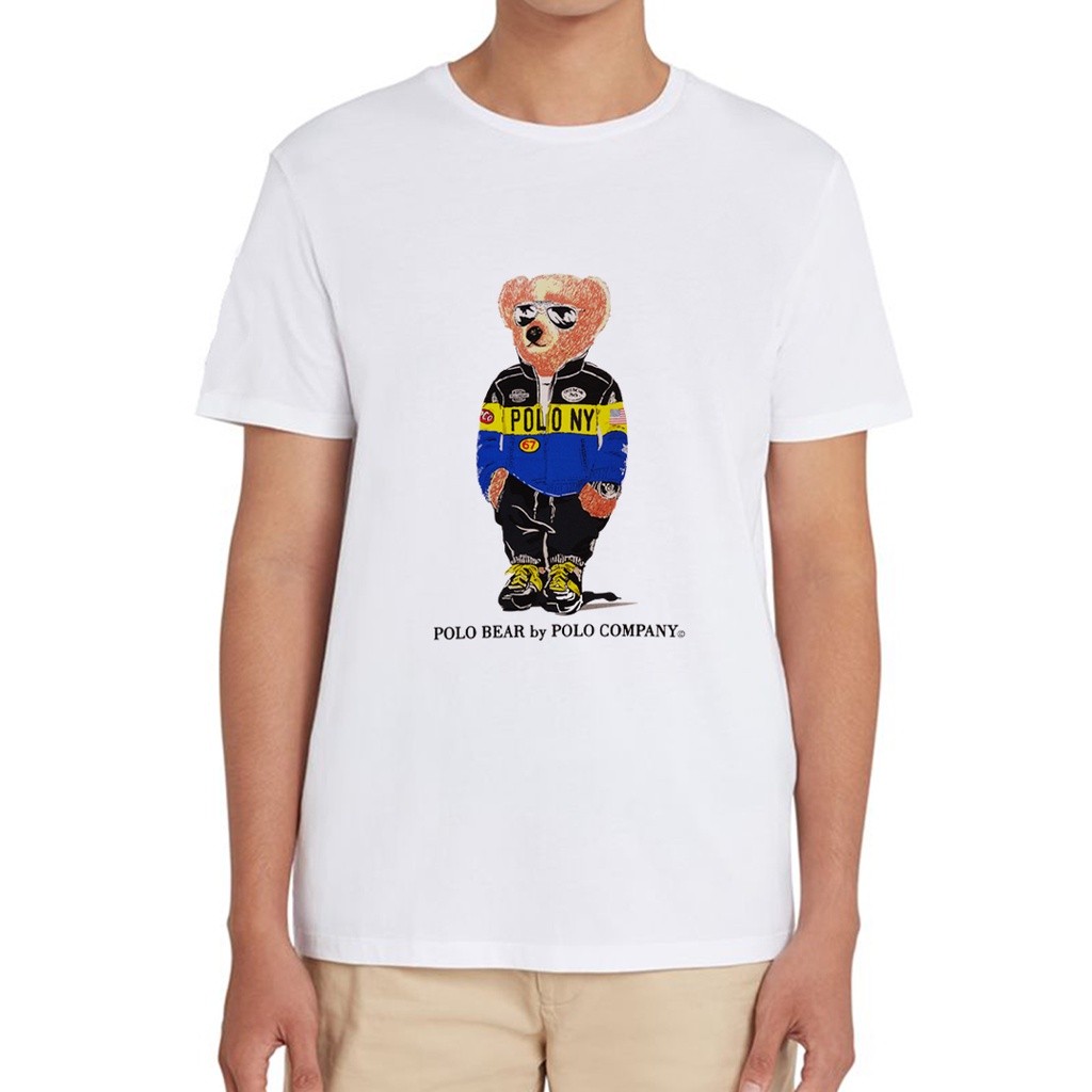 POLO - 7550.25 T-Shirt Fashion - White Bear