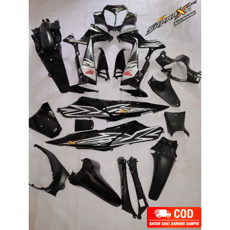 COVER BODY SET BODY BODI SUPRA BATMAN X125 KARBU SUPRA X125 NEW BATMAN HALUS SET KASAR HONDA SUPRA X