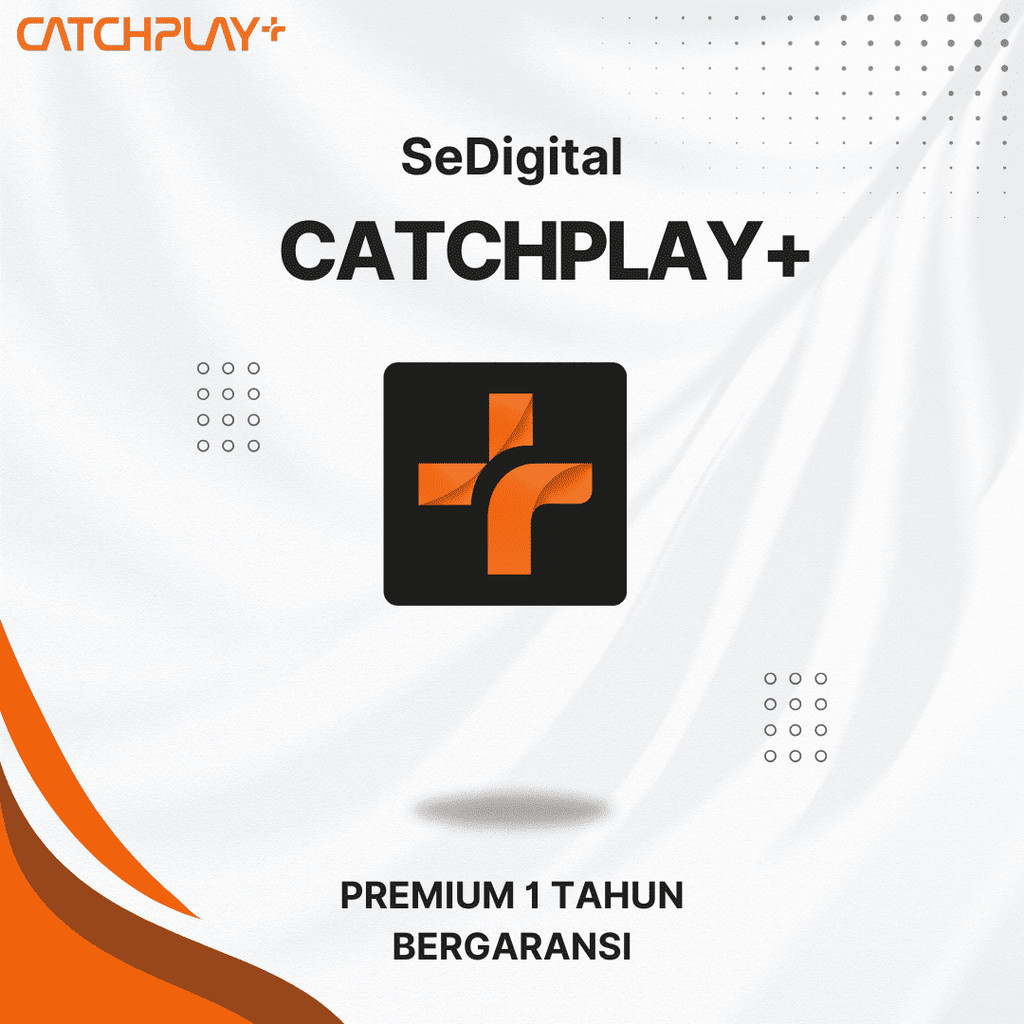 Catchplay+ Plus 1 Bulan Premiumm Full Garansi Hobi Nonton Digital
