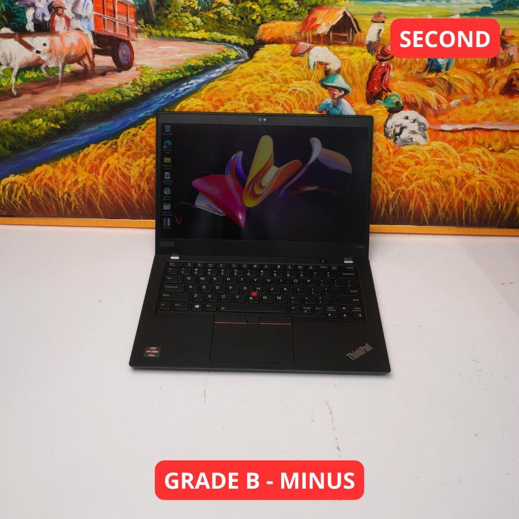 LENOVO 20NMS0LN1P AMD RYZEN 7 PRO 3700U 16 GB (12") GRADE B - MINUS LAPTOP SECOND ORIGINAL SINAR MUT