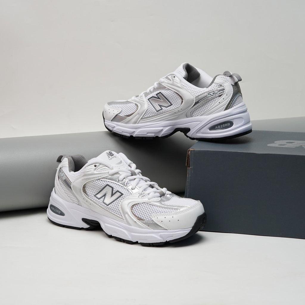 New Balance 530 White Silver