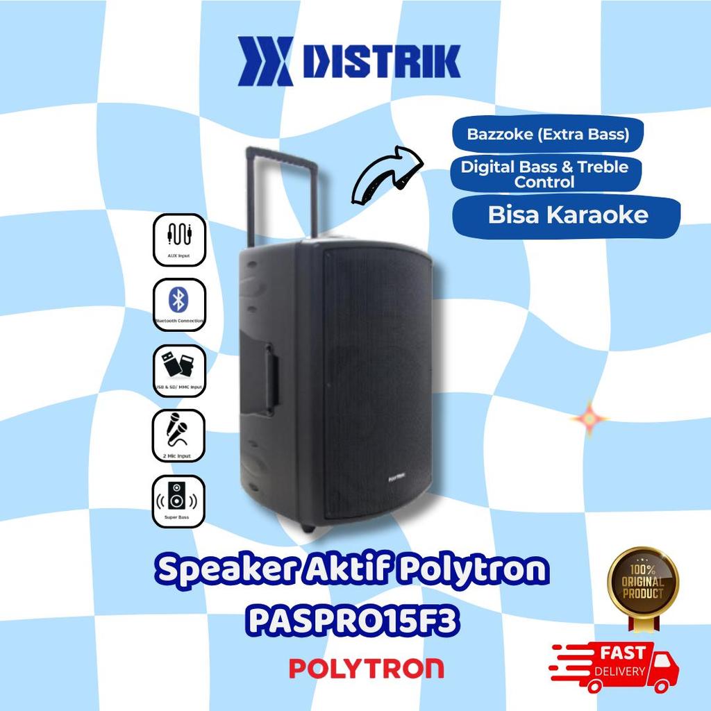 Speaker Aktif Polytron PASPRO15F3