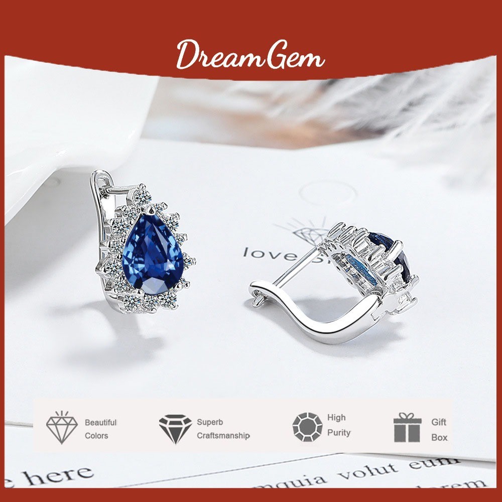 (WALNUTS_) Anting Tindik Wanita Anting Berlian Bersertifikat Anting Berlian Asli Hadiah Pasangan Gay