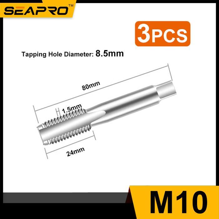 IMPA 631022 Hand Tap SKC M10 x 1.5mm Taps Set by Paulafishing