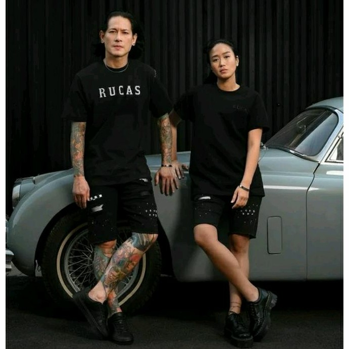 ( SEGEL ) RUCAS SEASON 9 GRAND COMBINATION SHORT BLACK JEANS ORIGINAL RUCAS