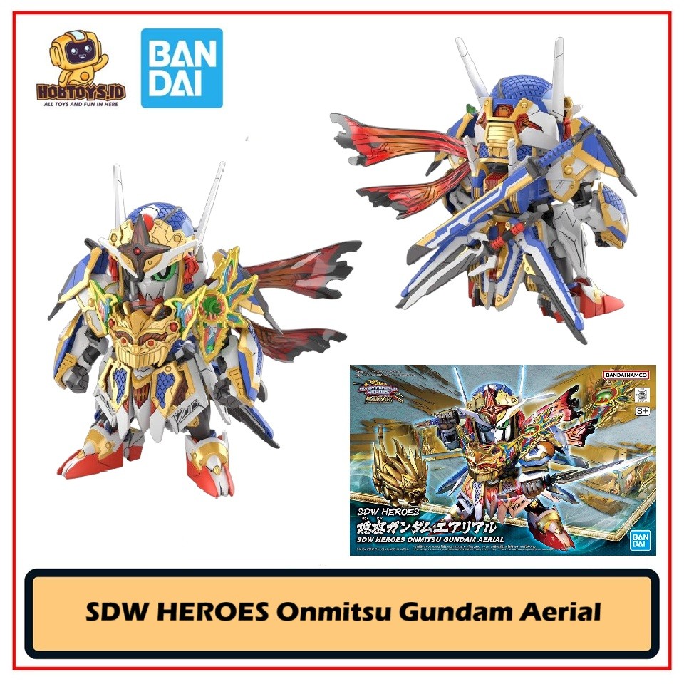 SDW HEROES Onmitsu Gundam Aerial