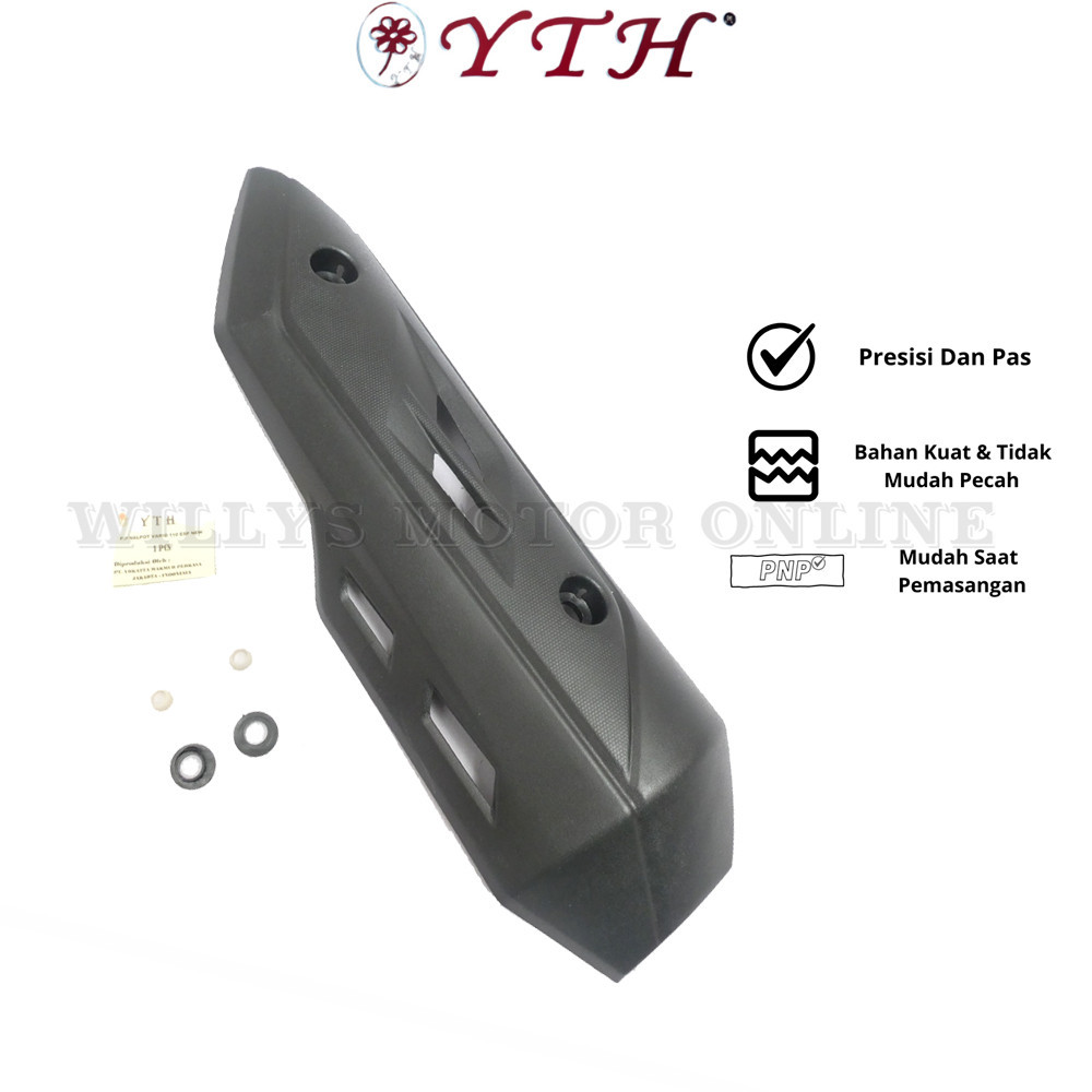 Cover Knalpot Vario 110 FI YTH Tutup Knalpot Vario 110 FI Tameng Knalpot Vario 110 FI ESP