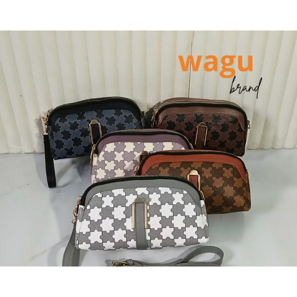 ABIRA Tas wanita slingbag kekinian - Tas kecil - Tas selempang terbaru free tali panjangnya