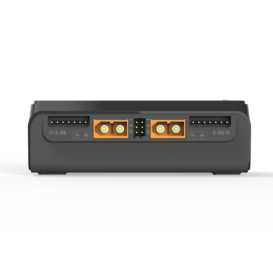 ToolkitRC M6D 500W 30A Dual Channel Smart Battery Balance Charger For Lipo LiHV Lion With New Year G