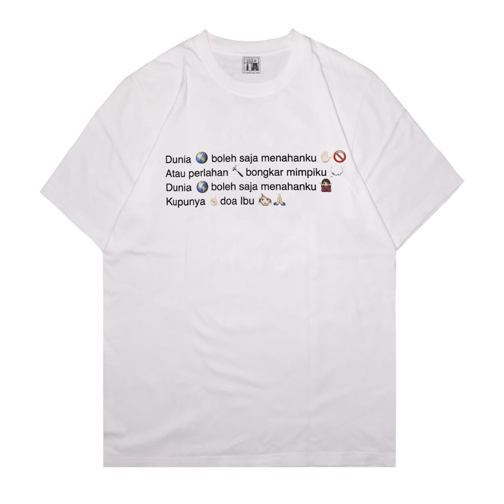 HOT Perunggu "Tapi - Emoji" Merch Original Katun S-XXL