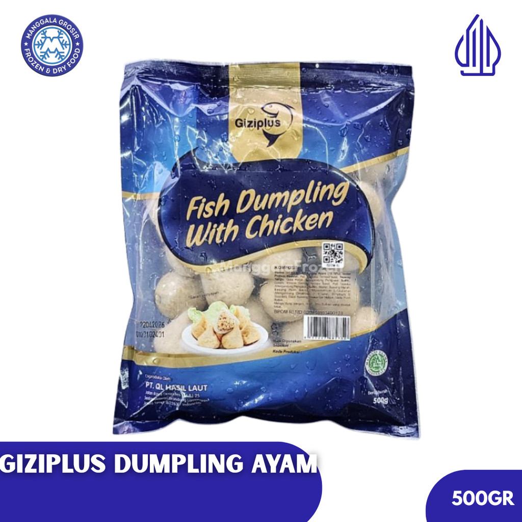 Giziplus Gizi Plus Dumpling Ayam 500gr - Frozen Food