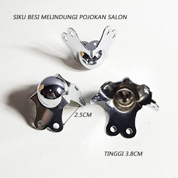 A345 SIKU BESI HARDCASE POJOKAN SALON BOX AUDIO