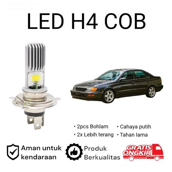 2pcs Lampu Utama LED H4 COB Mobil Toyota corona Absolute A.sby