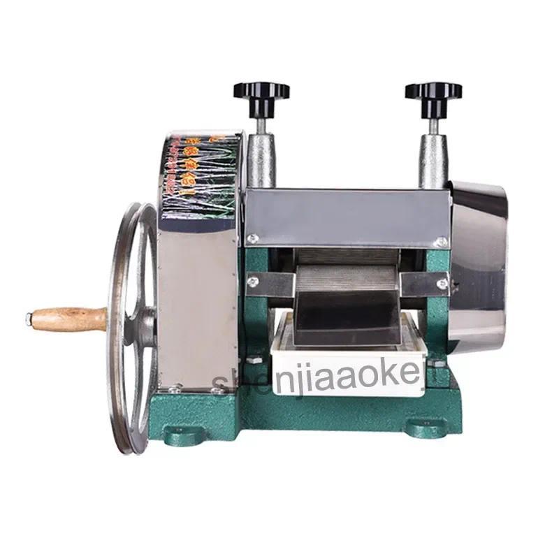Hand Crank Stainless Steel SugarCane Machine Manual Sugar Cane Juicer 100% Sugar Cane Juice Machine 