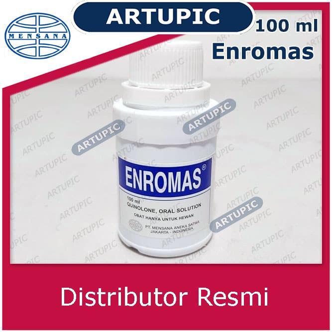 Enromas 100 ml Obat Ayam Diare CRD Snot Cholera Diare Pilek Mycoplasma