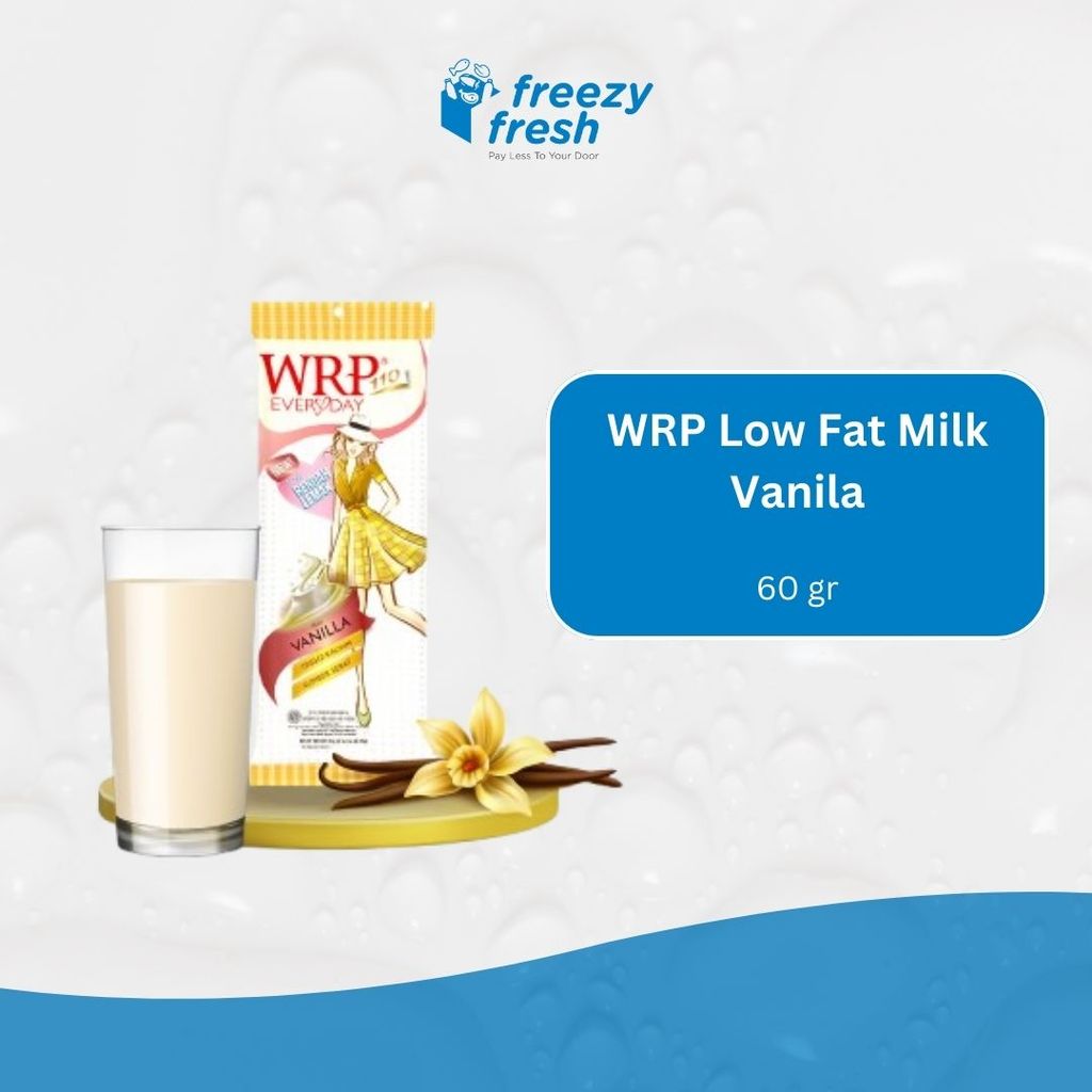 WRP Low Fat Milk Vanilla 60G