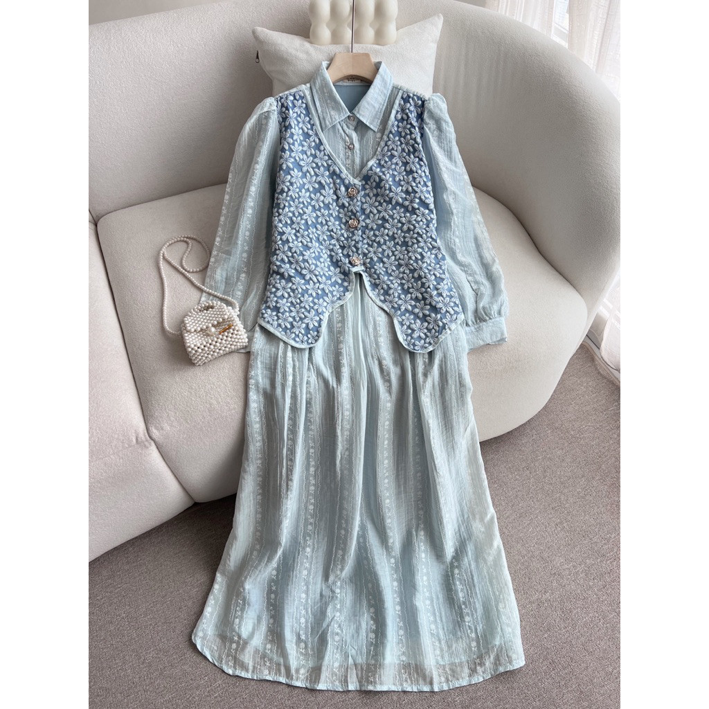 CANDY LADY Joena Maxi / Gamis Wanita Terbaru Dress Lebaran Gamis Kondangan Bestseller