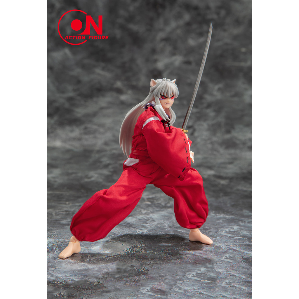 In Stock Anime-land Dasin/Great Toys/GT Inuyasha 1/12 Scale 16cm/6 Inch SHF/S.H.F PVC Action Figure 