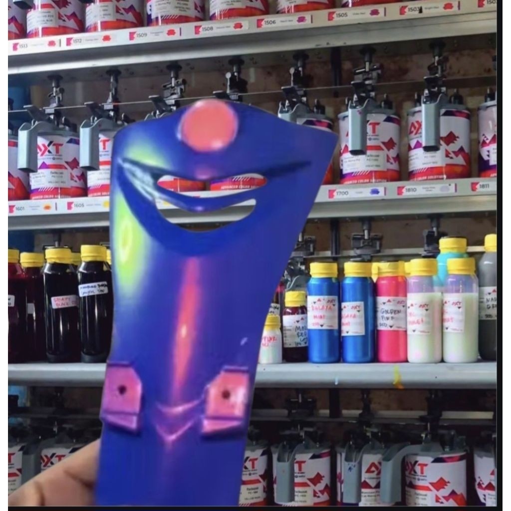 Cat Biru Oreo+Bunglon Sunblood pu axt