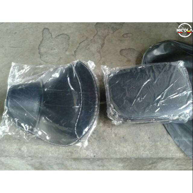 Jok Motor Vespa Set Koboi depan belakang