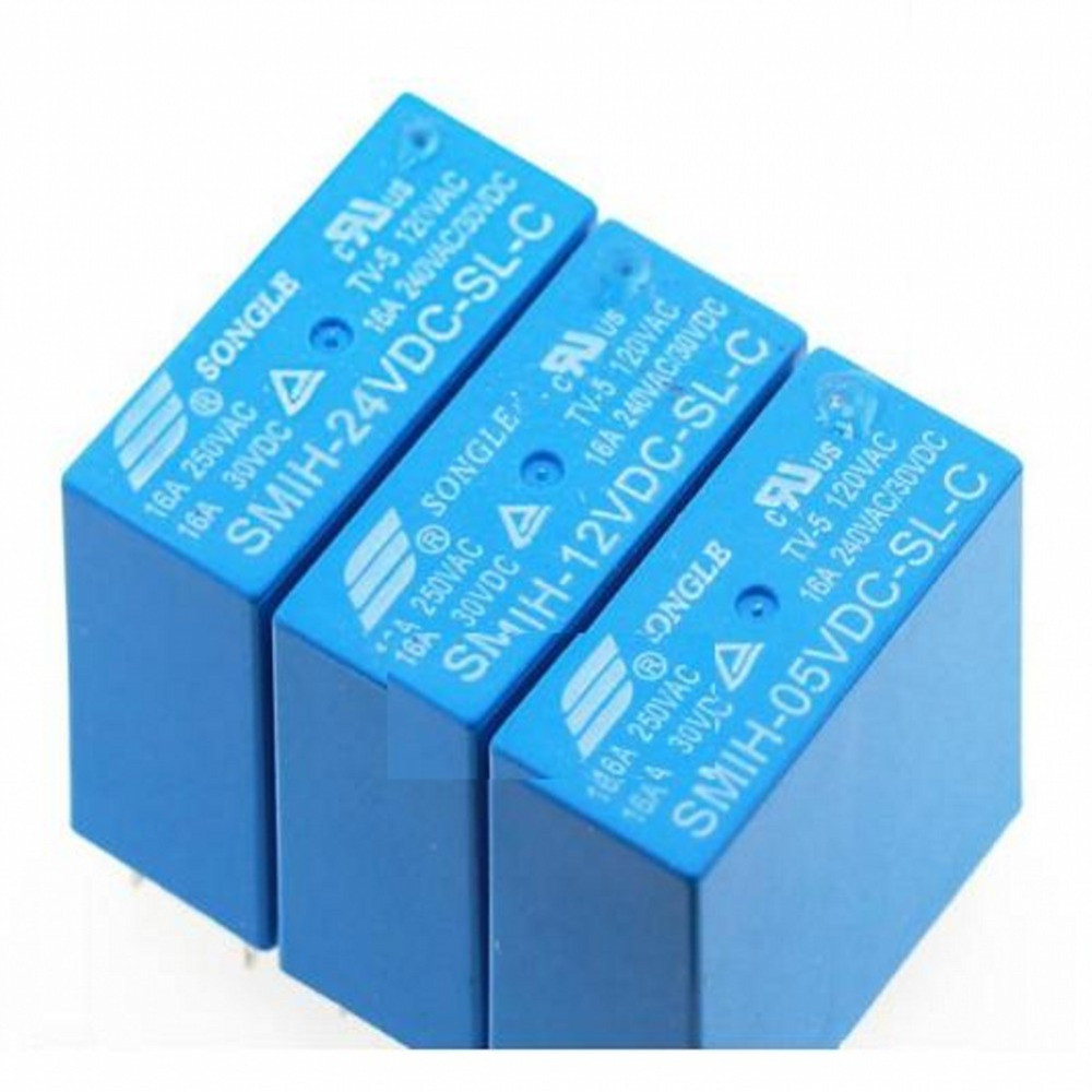 SMIH-05VDC-SL-C SMIH-12VDC-SL-C SMIH-24VDC-SL-C 05 12 24 V Relays 16A 250V 8pin A Set Of Conversion 
