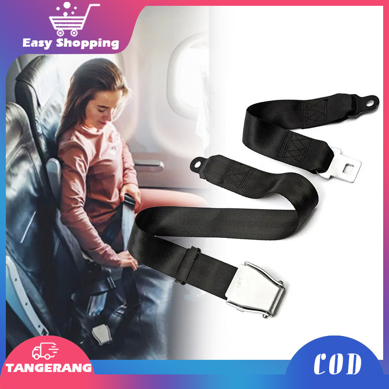 Seat Belt Pesawat 2 Point Sabuk Pengaman Pesawat 2 Titik Sabuk Pengaman Bus Wisata