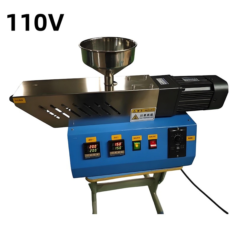 Single Screw Extruder Machine Laboratory Plastic Polymer Extruder with Injection Molding Crusher for