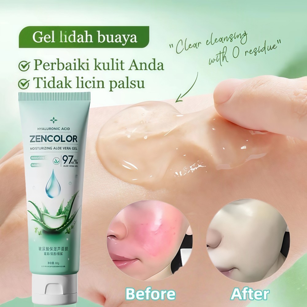 Lidah Buaya Aloe Vera Gel Moisturizer Lidah Buaya Gel Untuk Wajah Memudarkan Bekas Jerawat Soothing 