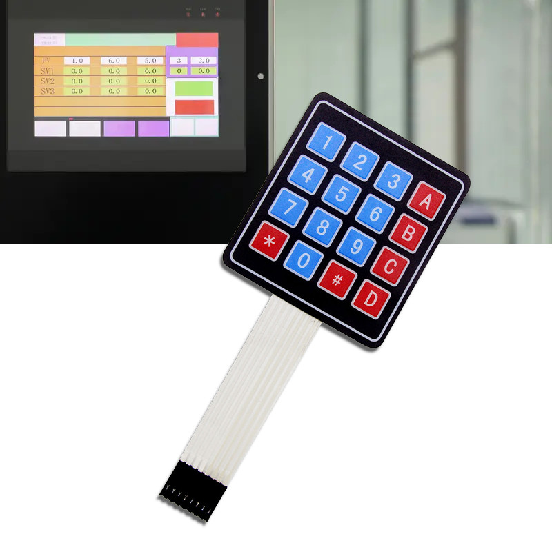 Keypad Pertamini Membrane 4x4 / Keypad Pom Mini Pertamini / Keypad Membran