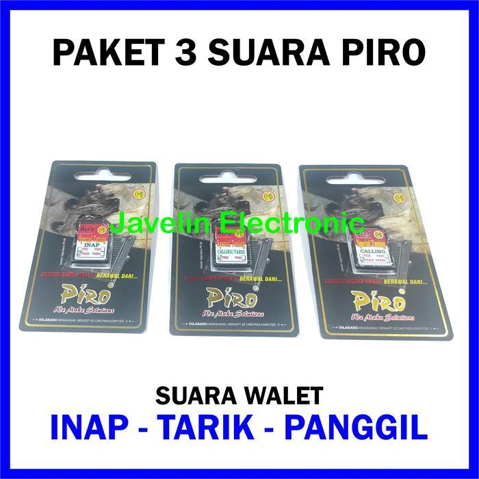 ECHOVERSE Suara Walet Inap Tarik Panggil / Calling Original PIRO 3 Memory Card