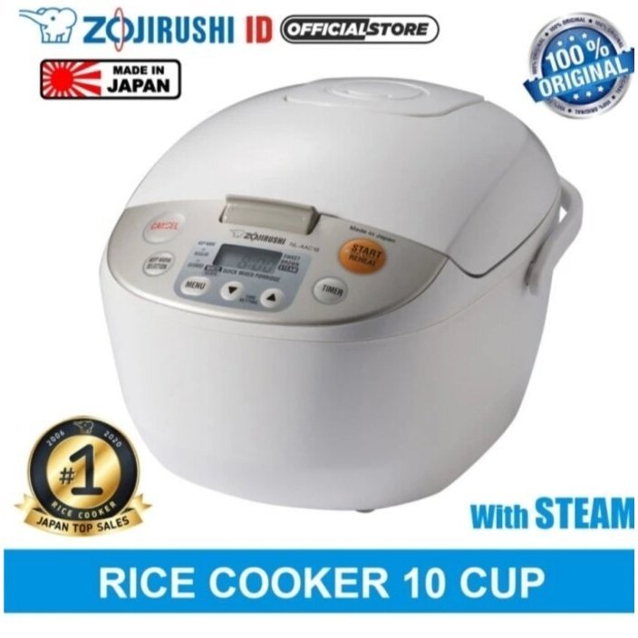 ZOJIRUSHI RICE COOKER 1,8 LITER NL AAQ18 PENANAK NASI MADE IN JAPAN ORIGINAL