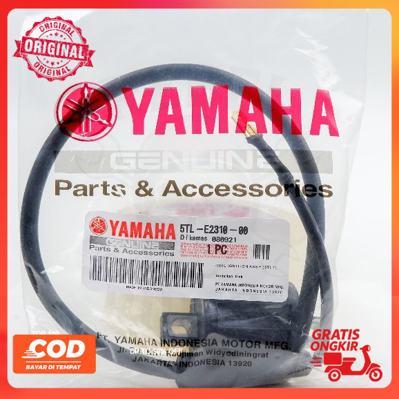 koil mio - koil mio sporty - kuil yamaha mio smile - koil fino karbu - 5TL original part motor rider