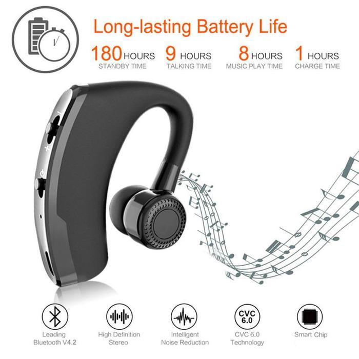 Blutooth Earphone V9 wireless headset with mic