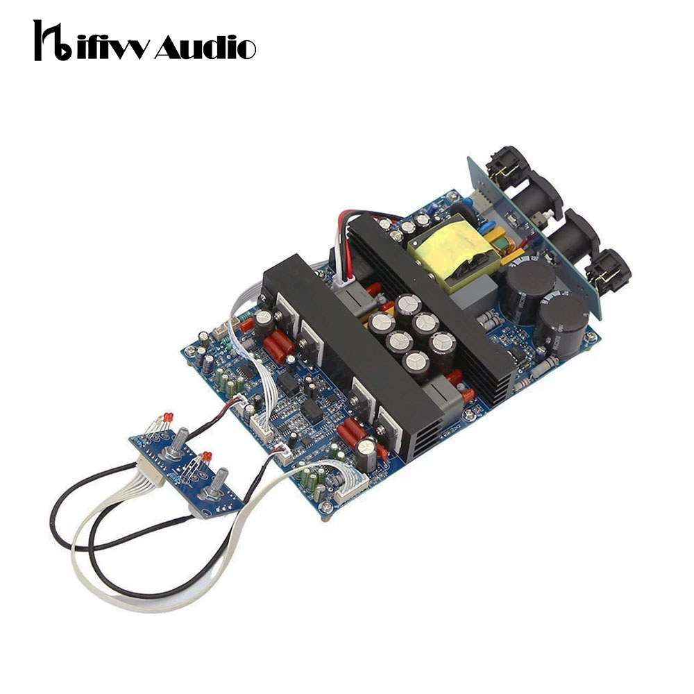 500W+500W High Power Auo Sound Class D IRS2092 Amplifier Board Amplifiers Plates Amplified Module Am