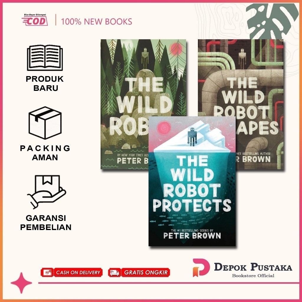 The Wild Robot | The Wild Robot Robot Escape | The Wild Robot Protects By Peter Brown (English)