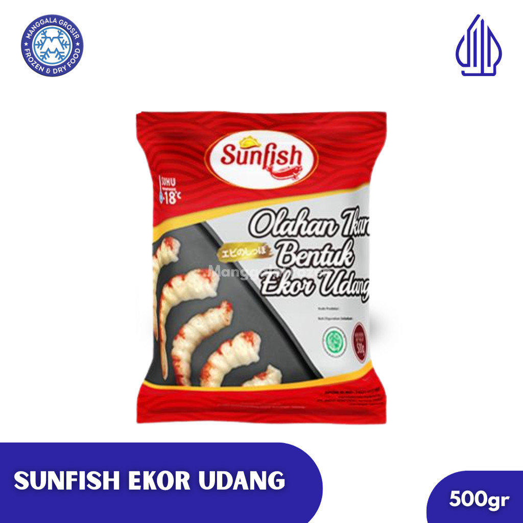 Sunfish Ekor Udang / Shrimp Tail 500gr - Frozen Food