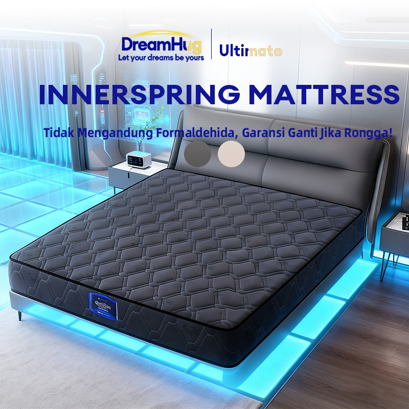 Kasur Springbed Dreamhug Orthopedic - Anti Nyeri & Bau, Kualitas Terbaik untuk Tulang Belakang