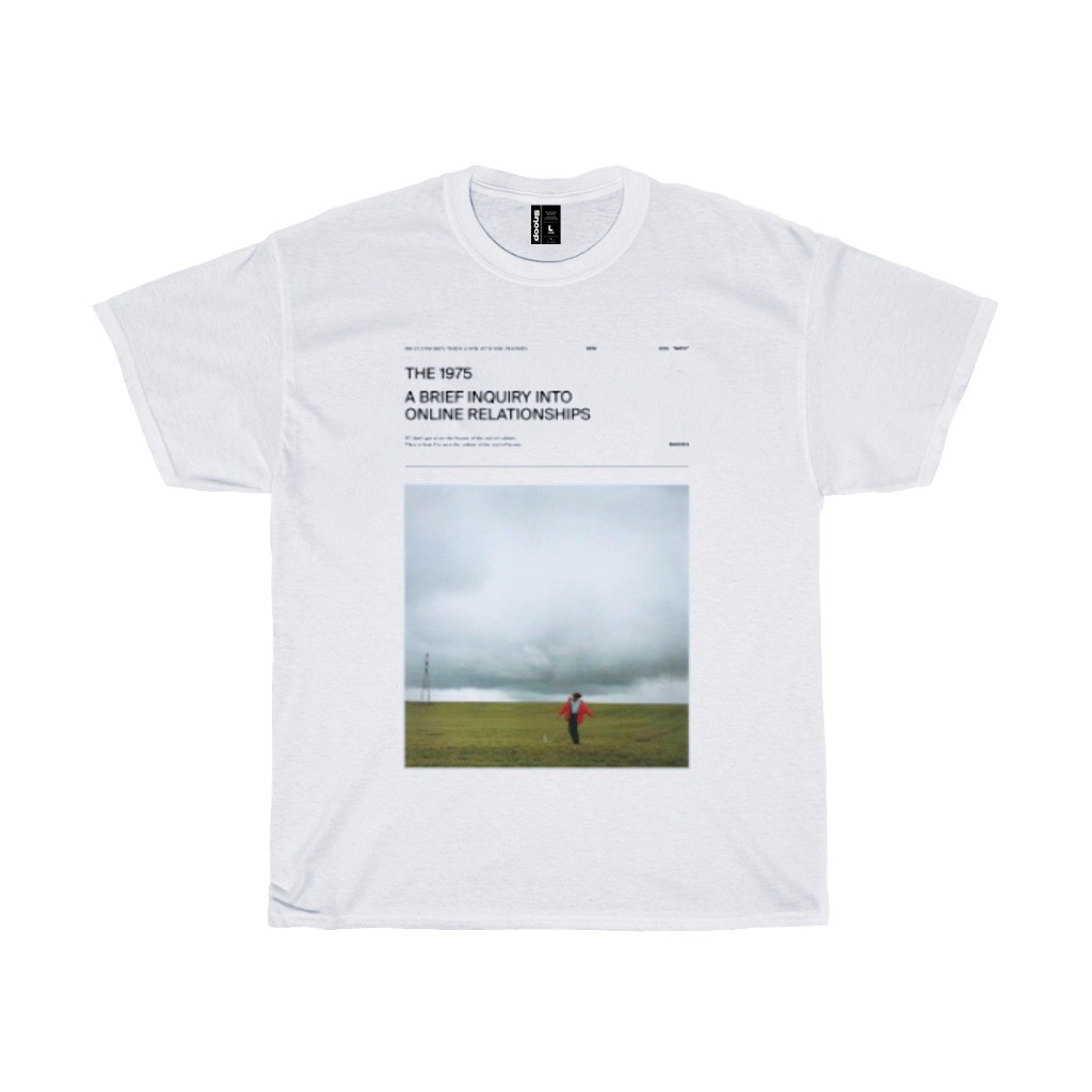 The 1975 Band Shirt  Abiior Logo Regular Fit Print On Cotton Material