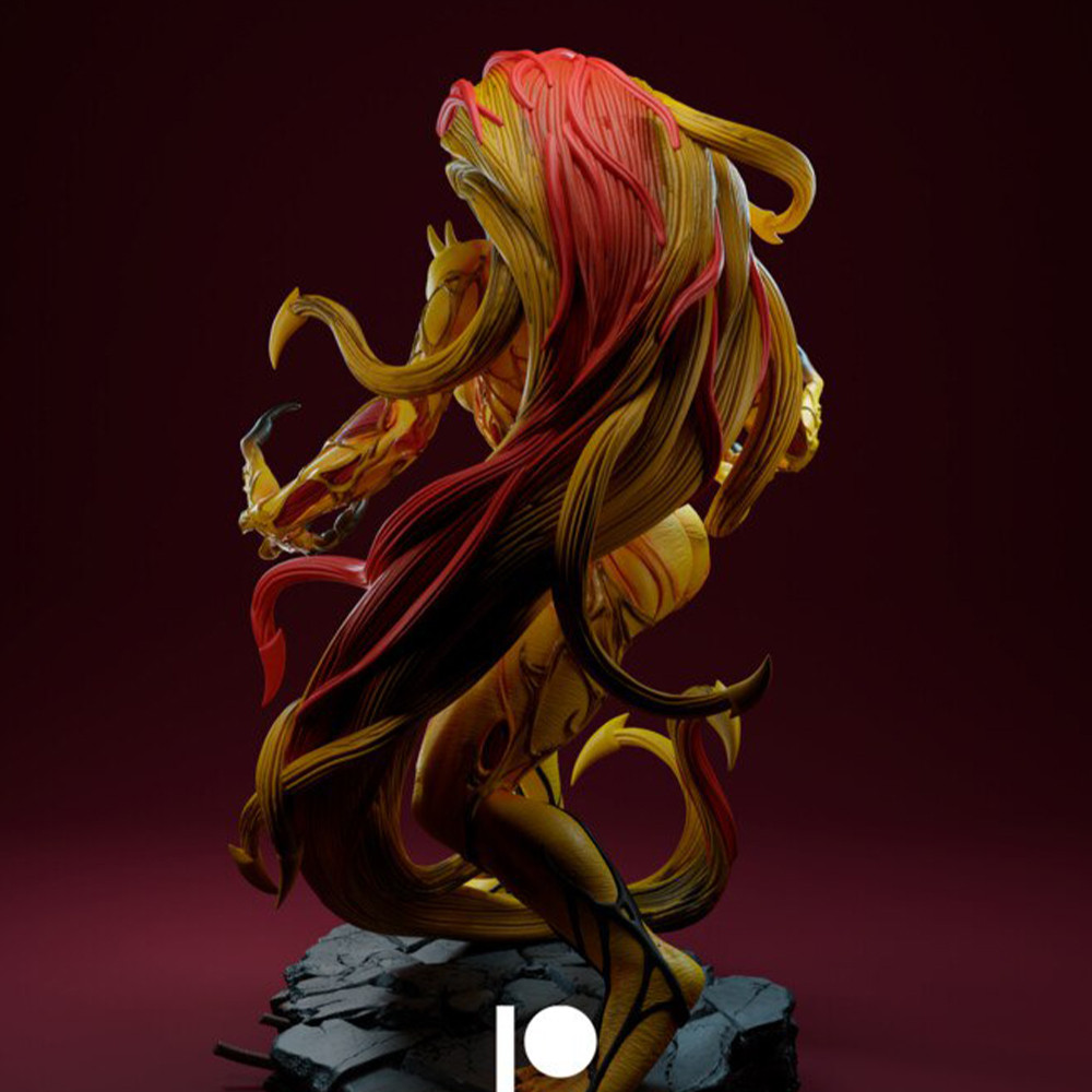 1/24 Priscilla Monster Figure SexyResin Figurine Toy Unpainted GK Doll Unassembled 3D Print Assembly