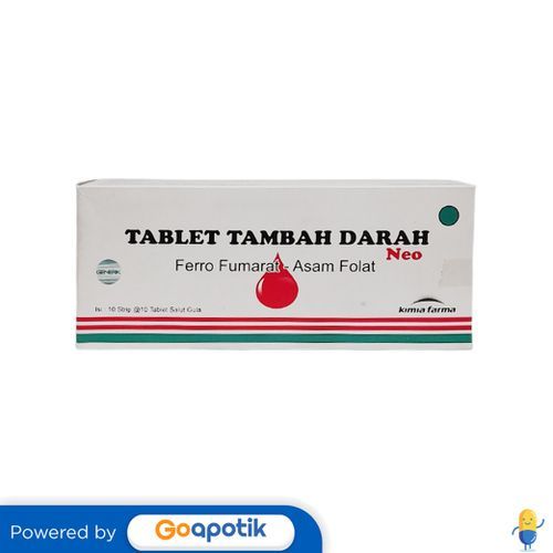Tambah Darah Neo Kimia Farma Box 100 Tablet
