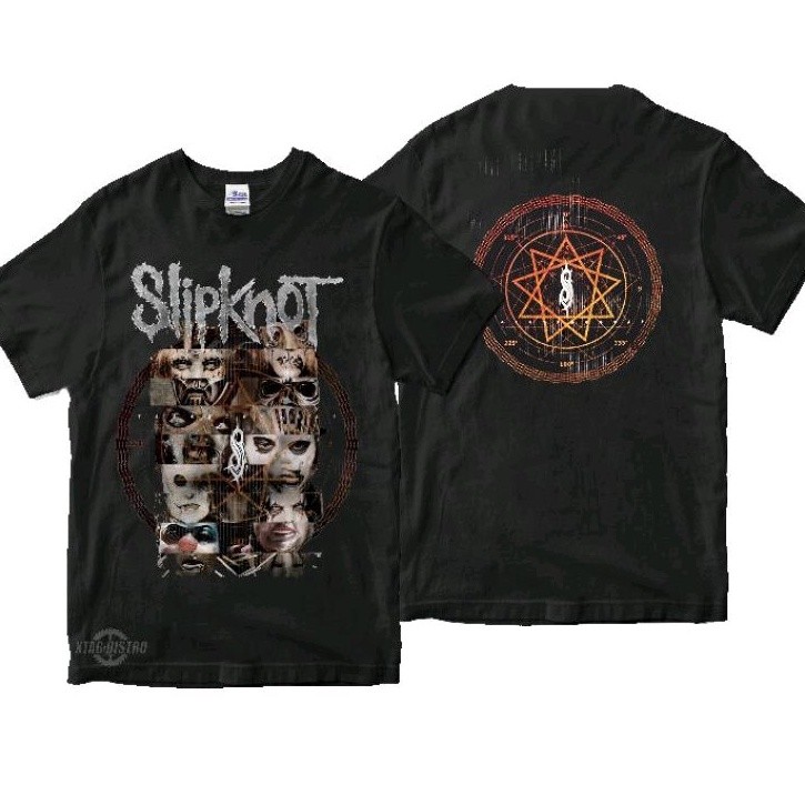 kaos SLIPKNOT 6 CREATURES Premium tshirt Slipknot before i forget slip knot kaos band metal