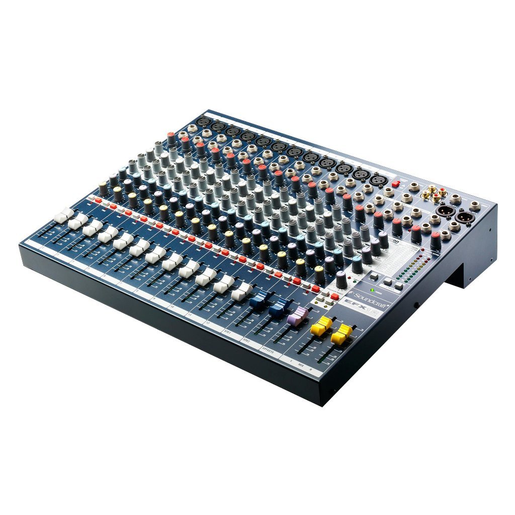 MIXER AUDIO EFX 12 Mixer audio EFX12( 12 CHANNEL FULL ) BARU