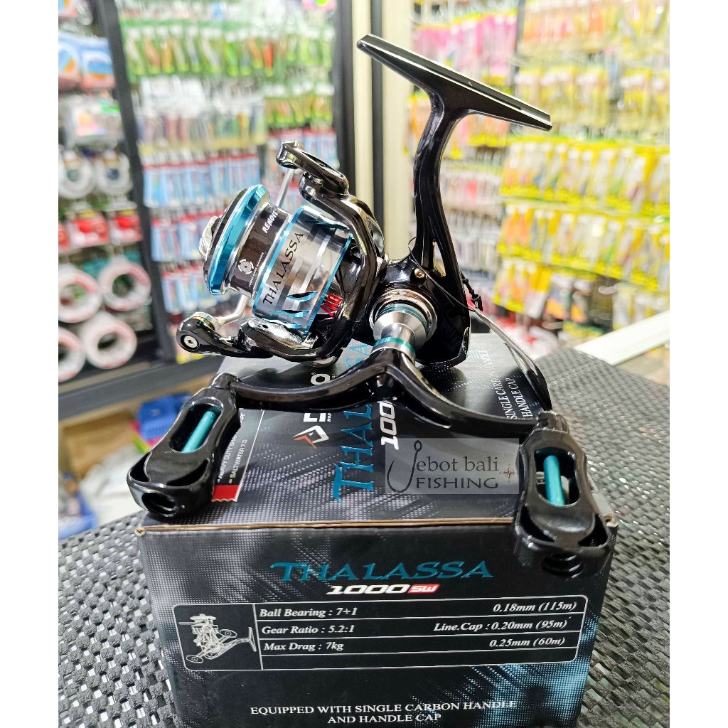 Reel Daido THALASSA SW 1000 2000 3000 Power Handle - Kerek Pancing Double Handle