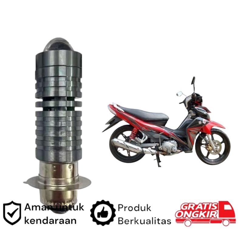 1pcs Lampu depan LED H6 Laser motor Yamaha jupiter Z 2010 Koko