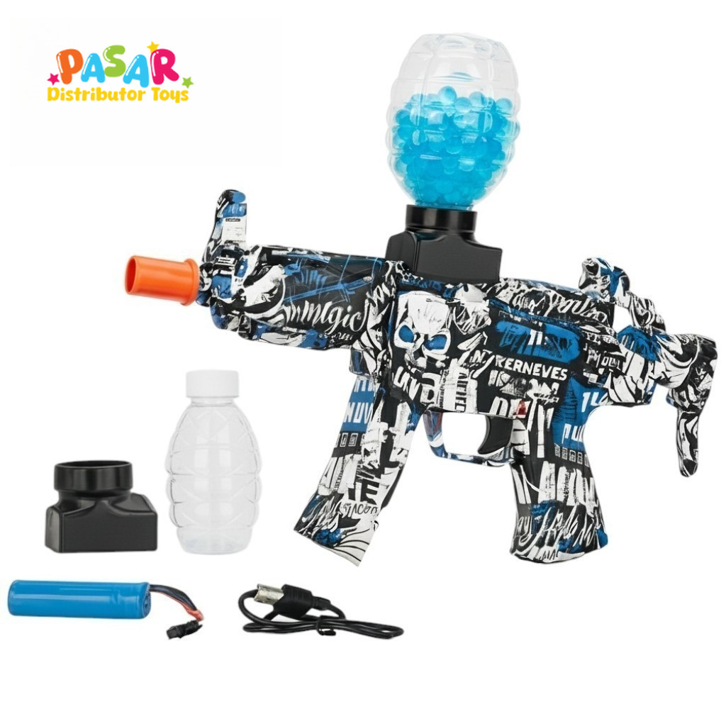 Mainan Anak SUPER SHARP SHOOTER Shooting Elite Tembakan Water Anak Tembakan Electric Laki Laki