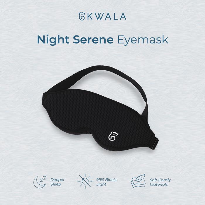 gede berkah shop Penutup Mata Tidur Premium - Night Serene (Kwala Official) - Night Serene