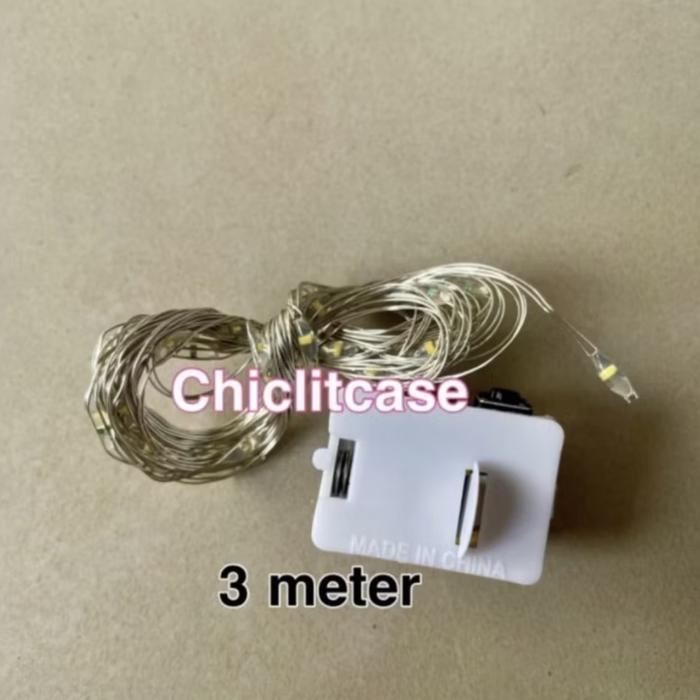 Fairy light / lampu baterai / tumblr baterai / lampu tumblr / 2 mter / 3 meter / 5 meter / 10 meter 